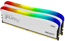 32Gb DDR4 3600MHz Kingston Fury Beast RGB White (KF436C18BWAK2/32) (2x16Gb KIT)