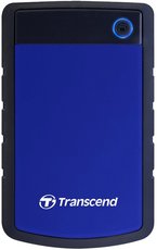 Внешний жесткий диск 2Tb Transcend StoreJet 25H3 Blue (TS2TSJ25H3B)