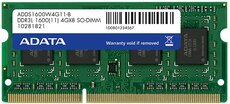 Оперативная память 4Gb DDR-III 1600Mhz ADATA SO-DIMM (ADDS1600W4G11-S)