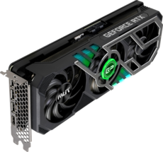 Видеокарта NVIDIA GeForce RTX 3070 Ti Palit GamingPro 8Gb (NED307T019P2-1046A)