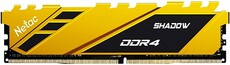 Оперативная память 8Gb DDR4 2666MHz Netac Shadow Yellow (NTSDD4P26SP-08Y)