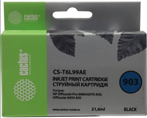 Картридж Cactus CS-T6L99AE Black