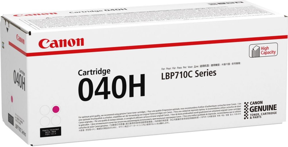 Картридж Canon Cartridge 040H Magenta