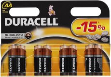 Батарейка Duracell Basic (AA, Alkaline, 8 шт)