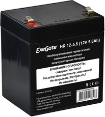 Аккумуляторная батарея Exegate HR 12-5.8 (F2)
