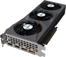 Видеокарта AMD Radeon RX 6700 XT Gigabyte 12Gb (GV-R67XTEAGLE-12GD)