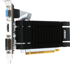 Видеокарта NVIDIA GeForce GT730 MSI 2Gb (N730K-2GD3H/LP)