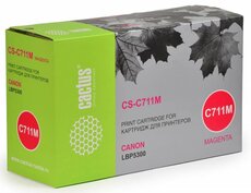 Картридж Cactus CS-C711M Magenta для Canon LBP5300