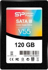 Твердотельный накопитель 120Gb SSD Silicon Power V55 (SP120GBSS3V55S25)