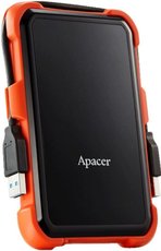 Внешний жесткий диск 2Tb Apacer AC630 Black/Orange (AP2TBAC630T-1)