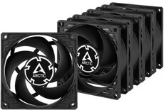 Вентилятор для корпуса Arctic Cooling P8 PWM PST Value Pack Black/Black