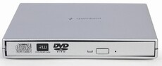 Внешний оптический привод Gembird DVD-USB-02 Silver RTL
