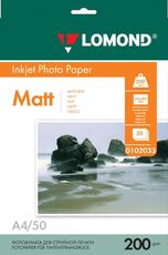 Бумага Lomond Matt Inkjet Photo Paper (0102033)